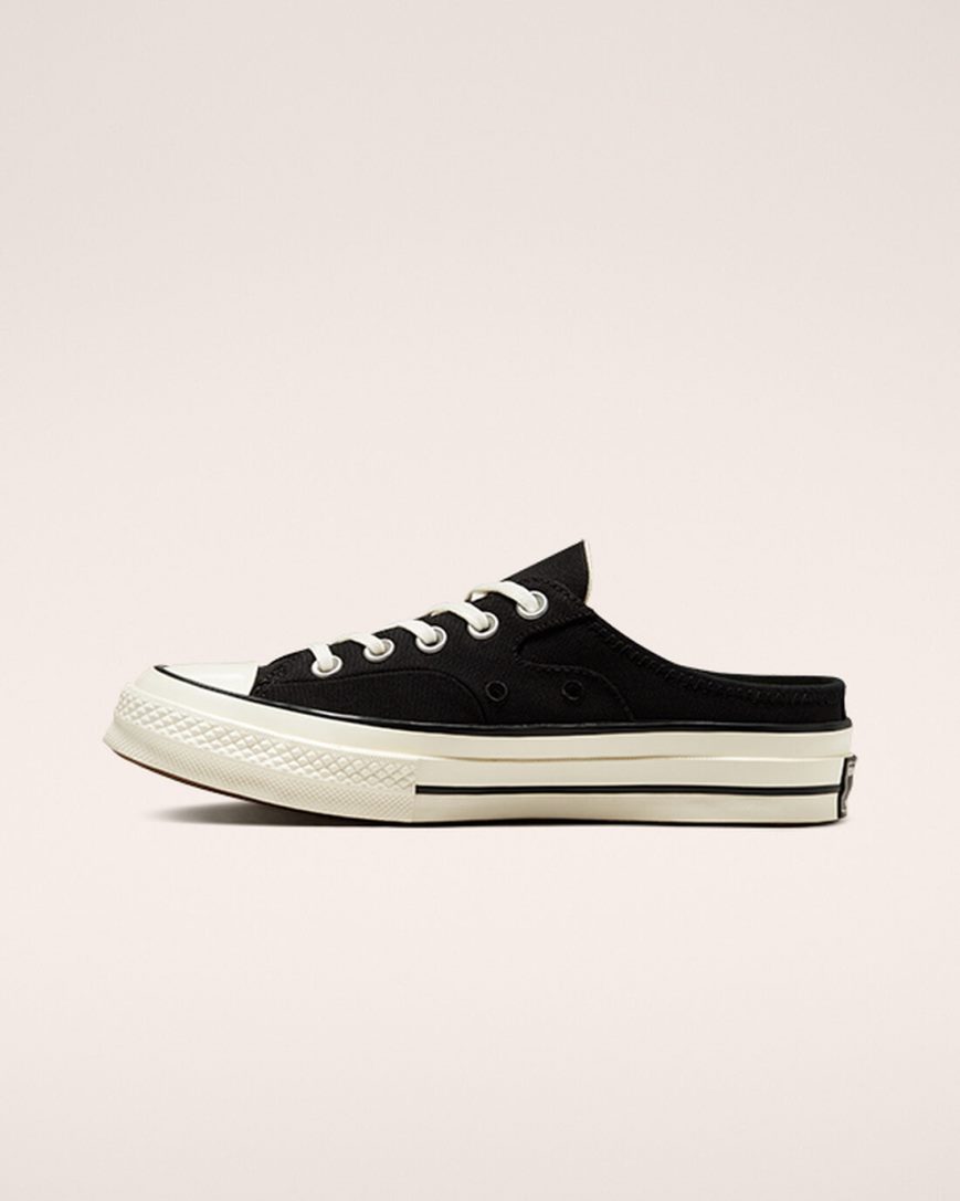 Zapatillas Bajas Converse Chuck 70 Mule Hombre Negras | PE 08L4P2